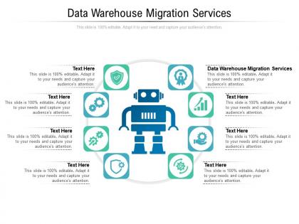 Data warehouse migration services ppt powerpoint presentation outline slide download cpb