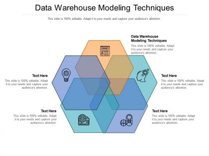 Data warehouse modeling techniques ppt powerpoint presentation pictures portrait cpb