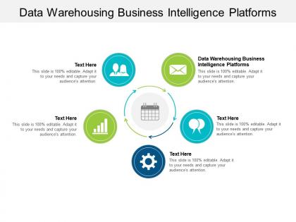 Data warehousing business intelligence platforms ppt powerpoint presentation inspiration information cpb