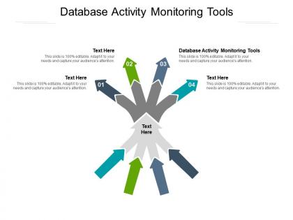 Database activity monitoring tools ppt powerpoint presentation inspiration visual aids cpb