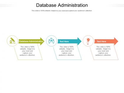 Database administration ppt powerpoint presentation layouts files cpb