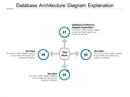Database architecture diagram explanation ppt powerpoint presentation infographic template cpb