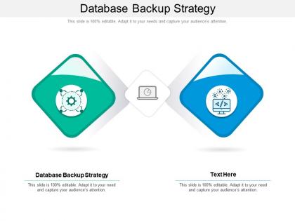 Database backup strategy ppt powerpoint presentation outline slide download cpb