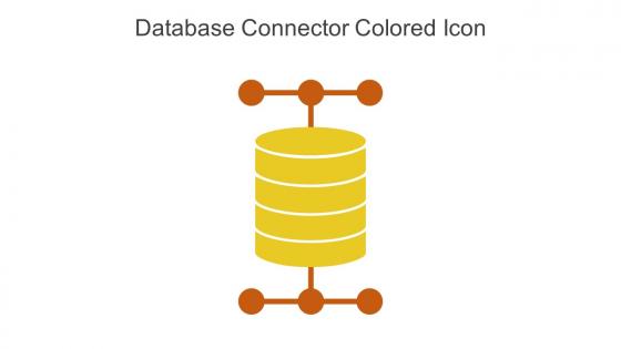 Database Connector Colored Icon In Powerpoint Pptx Png And Editable Eps Format