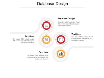 Database design ppt powerpoint presentation ideas files cpb