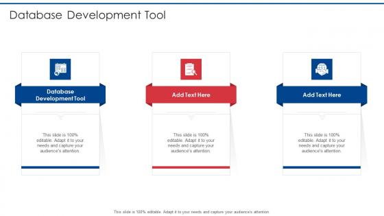 Database Development Tool In Powerpoint And Google Slides Cpb