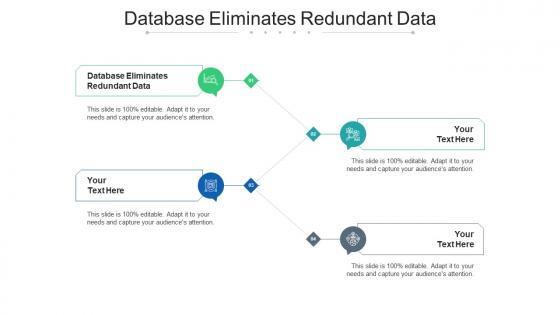 Database Eliminates Redundant Data Ppt Powerpoint Presentation Professional Microsoft Cpb