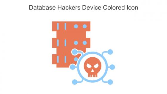 Database Hackers Device Colored Icon In Powerpoint Pptx Png And Editable Eps Format
