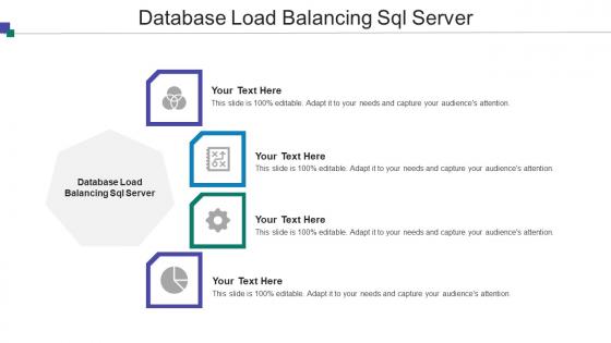 Database Load Balancing SQL Server Ppt Powerpoint Presentation Icon Backgrounds Cpb