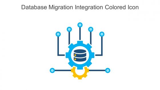 Database Migration Integration Colored Icon In Powerpoint Pptx Png And Editable Eps Format