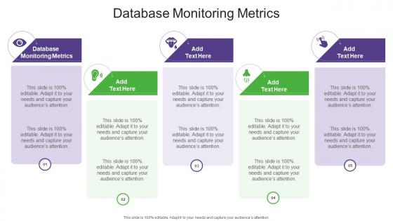 Database Monitoring Metrics In Powerpoint And Google Slides Cpb