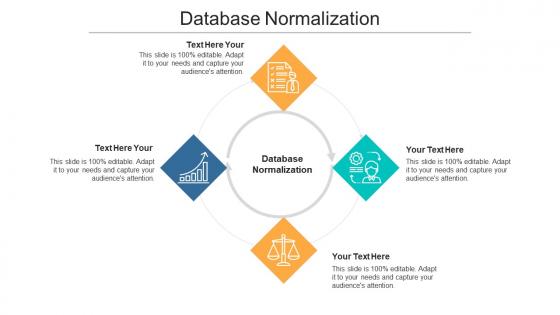 Database normalization ppt powerpoint presentation pictures demonstration cpb