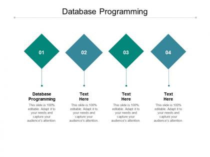 Database programming ppt powerpoint presentation inspiration pictures cpb