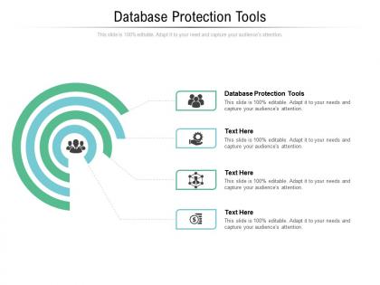 Database protection tools ppt powerpoint presentation icon graphics cpb