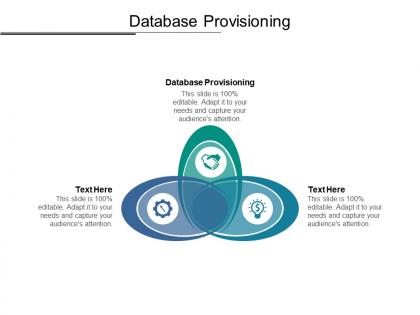 Database provisioning ppt powerpoint presentation model master slide cpb