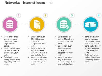 Database server management networking ppt icons graphics