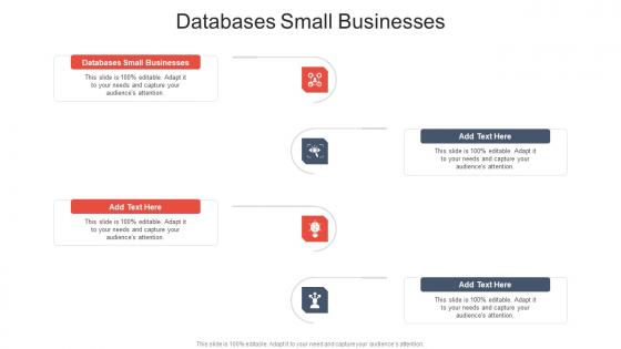 Databases Small Businesses In Powerpoint And Google Slides Cpb