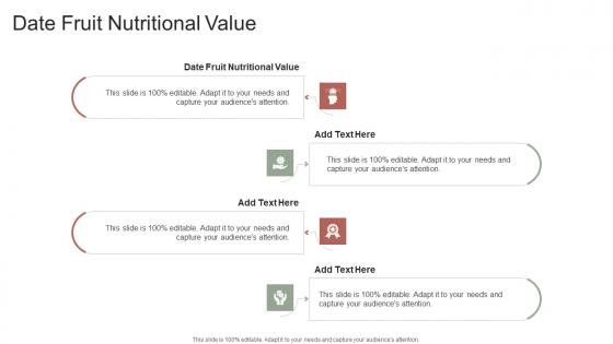 Date Fruit Nutritional Value In Powerpoint And Google Slides Cpb