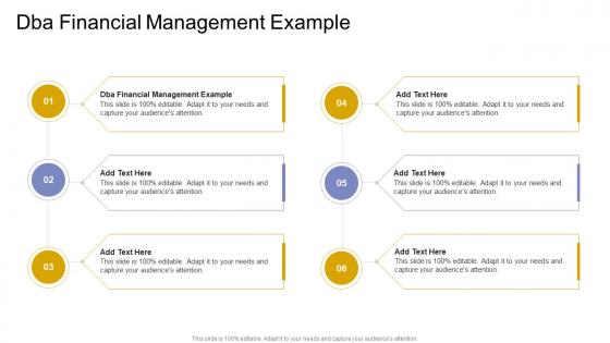 DBA Financial Management Example In Powerpoint And Google Slides Cpb