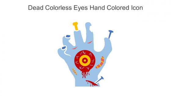 Dead Colorless Eyes Hand Colored Icon In Powerpoint Pptx Png And Editable Eps Format