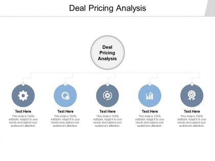 Deal pricing analysis ppt powerpoint presentation example cpb