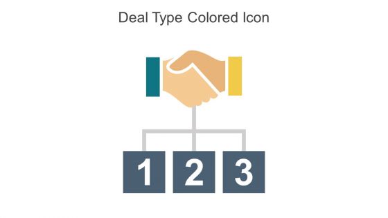 Deal Type Colored Icon In Powerpoint Pptx Png And Editable Eps Format