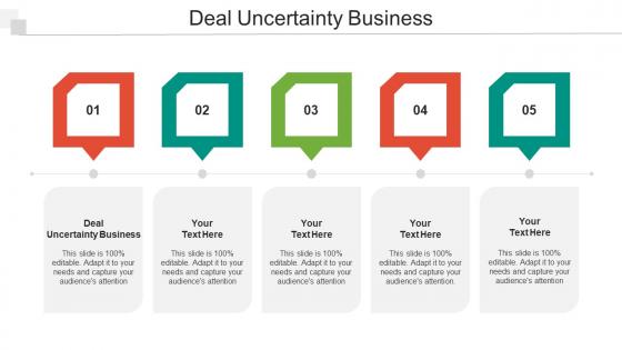 Deal Uncertainty Business Ppt Powerpoint Presentation Infographics Graphics Template Cpb