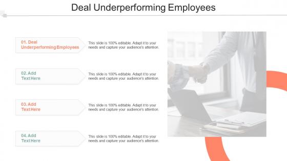 Deal Underperforming Employees In Powerpoint And Google Slides Cpb