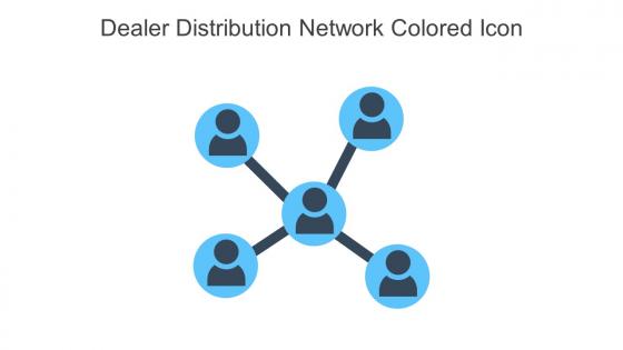 Dealer Distribution Network Colored Icon In Powerpoint Pptx Png And Editable Eps Format