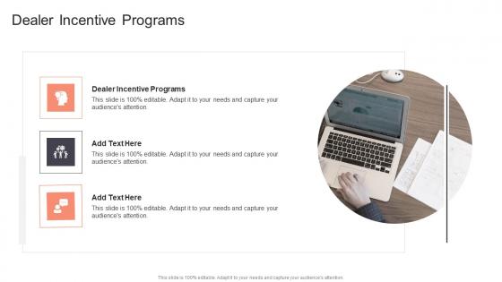 Dealer Incentive Programs In Powerpoint And Google Slides Cpb