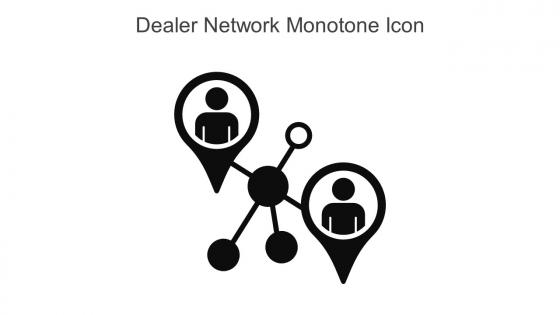 Dealer Network Monotone Icon In Powerpoint Pptx Png And Editable Eps Format