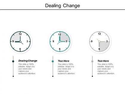 Dealing change ppt powerpoint presentation outline graphics tutorials cpb