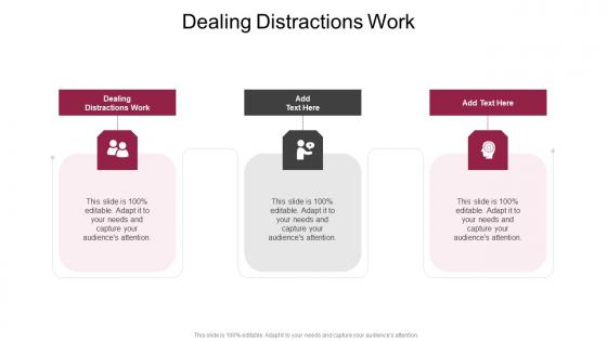 Dealing Distractions Work In Powerpoint And Google Slides Cpb