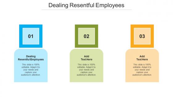 Dealing Resentful Employees In Powerpoint And Google Slides Cpb