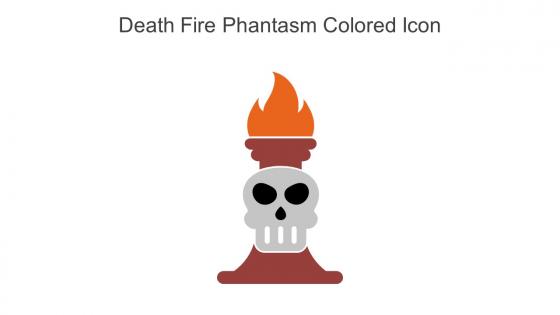 Death Fire Phantasm Colored Icon In Powerpoint Pptx Png And Editable Eps Format