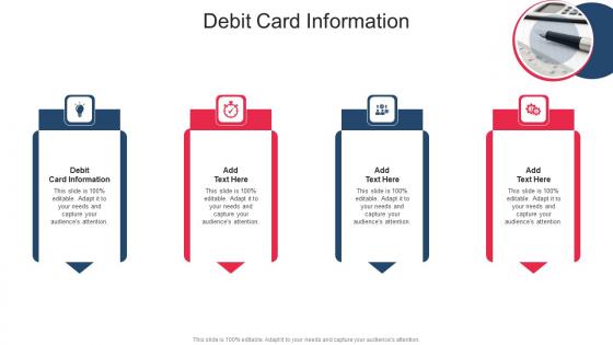 Debit Card Information In Powerpoint And Google Slides Cpb