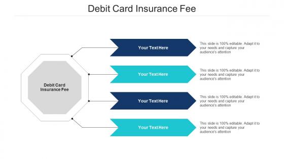 Debit Card Insurance Fee Ppt Powerpoint Presentation Rules Cpb