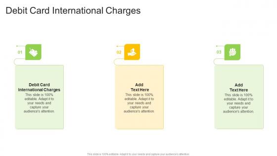 Debit Card International Charges In Powerpoint And Google Slides Cpb