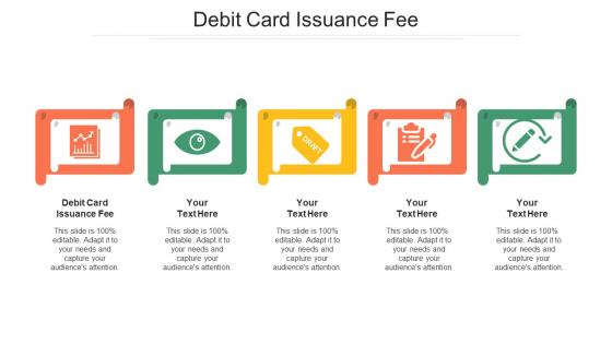 Debit Card Issuance Fee Ppt Powerpoint Presentation Professional Graphic Tips Cpb