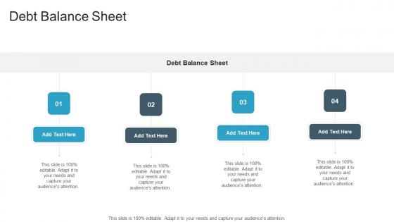 Debt Balance Sheet In Powerpoint And Google Slides Cpb
