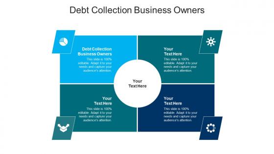 Debt collection business owners ppt powerpoint presentation gallery design templates cpb