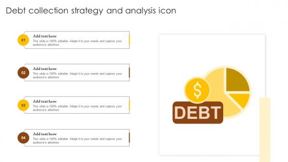 Debt Collection Strategy And Analysis Icon
