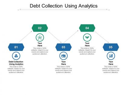 Debt collection using analytics ppt powerpoint presentation slides cpb