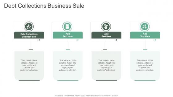 Debt Collections Business Sale In Powerpoint And Google Slides Cpb
