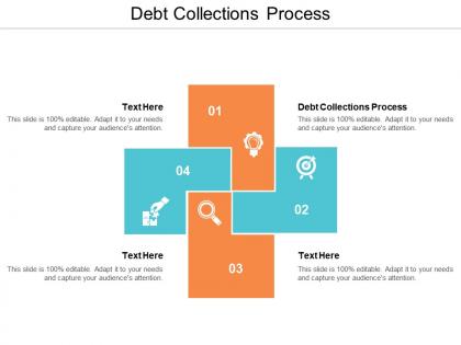 Debt collections process ppt powerpoint presentation styles portfolio cpb