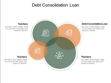 Debt consolidation loan ppt powerpoint presentation layouts backgrounds cpb