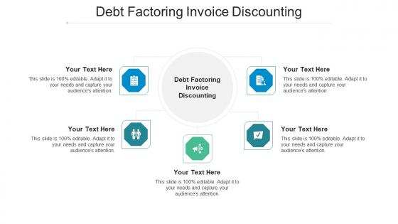 Debt Factoring Invoice Discounting Ppt Powerpoint Presentation Design Ideas Cpb