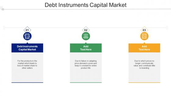 Debt Instruments Capital Market In Powerpoint And Google Slides Cpb