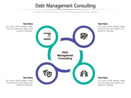 Debt management consulting ppt powerpoint presentation portfolio skills cpb