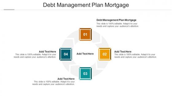 Debt Management Plan Mortgage Ppt Powerpoint Presentation Icon Slideshow Cpb